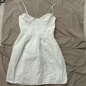 Princess polly LYONNE MINI DRESS WHITE